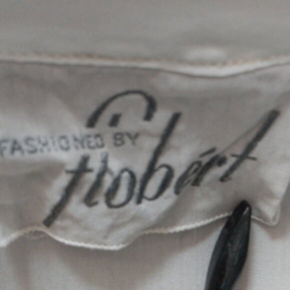 Flobert Vintage Long Sheer Pale Lime Green 50s/60s (?) Sleep Robe - Picture 9 of 12